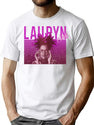 Vintage Bootleg Lauryn Music Hill - Distressed Bootleg Graphic T-Shirt - White