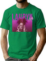 Vintage Bootleg Lauryn Music Hill - Distressed Bootleg Graphic T-Shirt - Green
