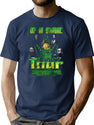 Vintage Bootleg Up In Smoke. Bootleg Graphic T-Shirt - Navy