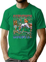 Vintage Boxer Bootleg Bootleg Graphic T-Shirt - Green