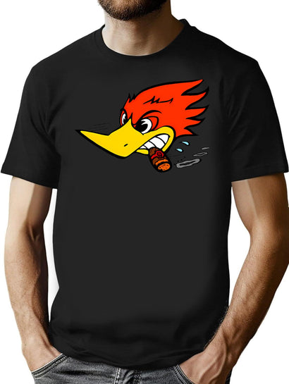 Vintage Cartoons - Vintage Movies (10) T-Shirt for Men & Women, T-Shirts Graphic Tee - Black