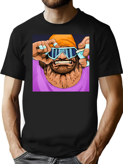 Vintage Comedy Retro Classic Actor 80S 90S Sport Wrestlers Wrestling 42 T-Shirt for Men & Women, T-Shirts Graphic Tee - Black