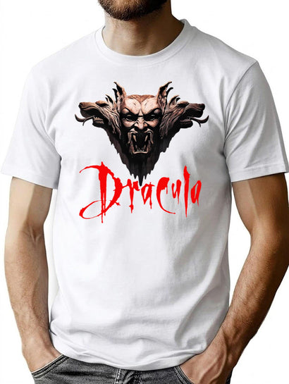 Vintage Dracula Movie T-Shirt for Men & Women, T-Shirts Graphic Tee - Black