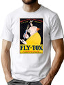 Vintage Fly Spray Insecticide Poster T-Shirt for Men & Women, T-Shirts Graphic Tee - White