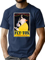 Vintage Fly Spray Insecticide Poster T-Shirt for Men & Women, T-Shirts Graphic Tee - Navy
