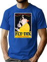 Vintage Fly Spray Insecticide Poster T-Shirt for Men & Women, T-Shirts Graphic Tee - Blue