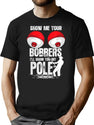 Vintage Funny Show Me Your Bobbers I'Ll Show You My Pole T-Shirt for Men & Women, T-Shirts Graphic Tee - Black