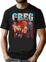 Vintage Greg Davies Bootleg Style T-Shirt for Men & Women, T-Shirts Graphic Tee - Black