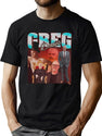 Vintage Greg Davies Bootleg Style T-Shirt for Men & Women, T-Shirts Graphic Tee - Green