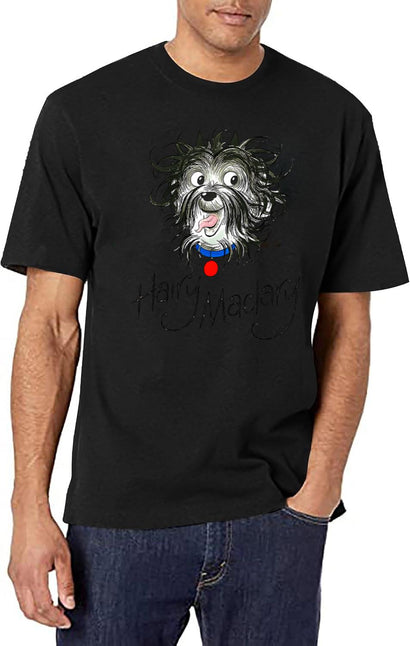 Vintage Hairy Maclary T-Shirt for Men & Women, T-Shirts Graphic Tee - Black
