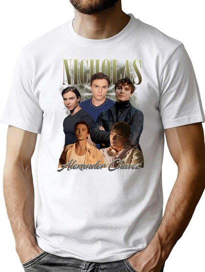 Vintage Icholas Alexander Chavez Bootleg Bootleg Graphic T-Shirt - Black