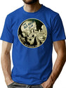 Vintage Japanese Bar T-Shirt for Men & Women, T-Shirts Graphic Tee - Blue