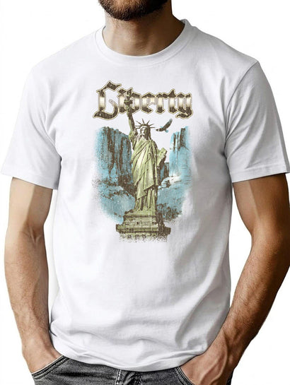 Vintage Liberty Canyon 90S Crack Plastisol Bootleg Graphic T-Shirt - Black