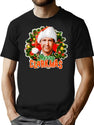 Vintage Movie Comedy Retrosanta 80S 90S Tv Series Merrry Christmas Xmas Mystery Scary 1 Ess T-Shirt for Men & Women, T-Shirts Graphic Tee - Black