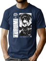 Vintage Movie - Vintage Anime T-Shirt for Men & Women, T-Shirts Graphic Tee - Navy