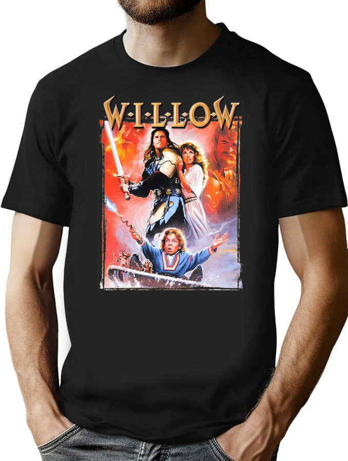 Vintage Movies - Vintage High Fantasy Adventure Film (10) T-Shirt for Men & Women, T-Shirts Graphic Tee - Black