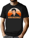 Vintage Norm Macdonald T-Shirt for Men & Women, T-Shirts Graphic Tee - Black
