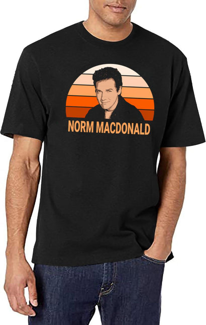 Vintage Norm Macdonald T-Shirt for Men & Women, T-Shirts Graphic Tee - Black
