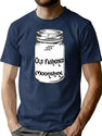 Vintage Old Fashioned Moonshine Bootleg Graphic T-Shirt - Navy