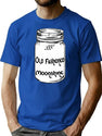 Vintage Old Fashioned Moonshine Bootleg Graphic T-Shirt - Blue