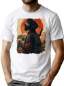 Vintage Poodle T-Shirt T-Shirt for Men & Women, T-Shirts Graphic Tee - White