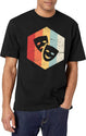 Vintage Retro Drama Masks T-Shirt for Men & Women, T-Shirts Graphic Tee - White