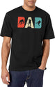 Vintage Retro Hockey Dad Gift- Father'S Day T-Shirt for Men & Women, T-Shirts Graphic Tee - White