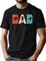 Vintage Retro Hockey Dad Gift- Father'S Day T-Shirt for Men & Women, T-Shirts Graphic Tee - Green