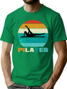 Vintage Retro Pilates Best Funny Gift For Pilates Lovers T-Shirt for Men & Women, T-Shirts Graphic Tee - Green