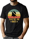 Vintage Retro You'Re On Mute T-Shirt for Men & Women, T-Shirts Graphic Tee - Green
