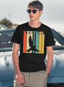 Vintage Style Kestrel Silhouette Shirt T-Shirt for Men & Women, T-Shirts Graphic Tee - Navy