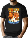 Vintage Style T-Shirt for Men & Women, T-Shirts Graphic Tee - Black