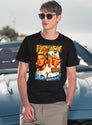Vintage Style T-Shirt for Men & Women, T-Shirts Graphic Tee - Navy