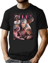 Vintage Sylus Bootleg Style Bootleg Graphic T-Shirt - Black