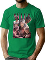 Vintage Sylus Bootleg Style Bootleg Graphic T-Shirt - Green
