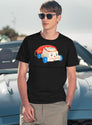 Vintage Toy Phone T-Shirt for Men & Women, T-Shirts Graphic Tee - Navy
