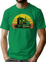 Vintage Truck T-Shirt for Men & Women, T-Shirts Graphic Tee - Green