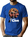 Vintage Zoom Clue Movie Squad Classic T-Shirt for Men & Women, T-Shirts Graphic Tee - Blue