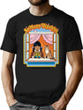 Vintage (4) T-Shirt for Men & Women, T-Shirts Graphic Tee - Black