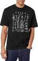 Viola Player Musician Musical Instrument Vintage Patent T-Shirt for Men & Women, T-Shirts Graphic Tee - White