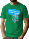 Virgin Lion - Bootleg Weird Bad Translation Bootleg Graphic T-Shirt - Green