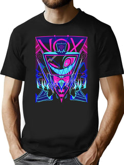 Vox Hazbin Hotel Essential Black T-Shirt - Black