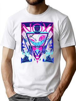 Vox Hazbin Hotel Classic Premium Heavyweight Cotton T-Shirt - Black