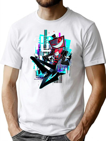 Vox Hazbin Hotel Essential Premium Heavyweight Cotton T-Shirt - Black