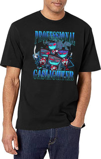 Vox Professional Gaslighter Hazbin Hotel Black T-Shirt - Black