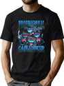 Vox Professional Gaslighter Hazbin Hotel Black T-Shirt - Green