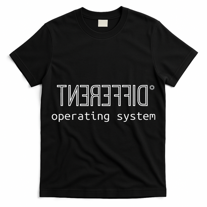 Witty Autism Awareness Computing Different Operating T-Shirt