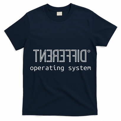 Witty Autism Awareness Computing Different Operating T-Shirt