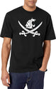 WSU Pirate Swing Your Sword Black T-Shirt - White