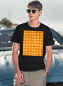 Waffle T-Shirt for Men & Women, T-Shirts Graphic Tee - Navy